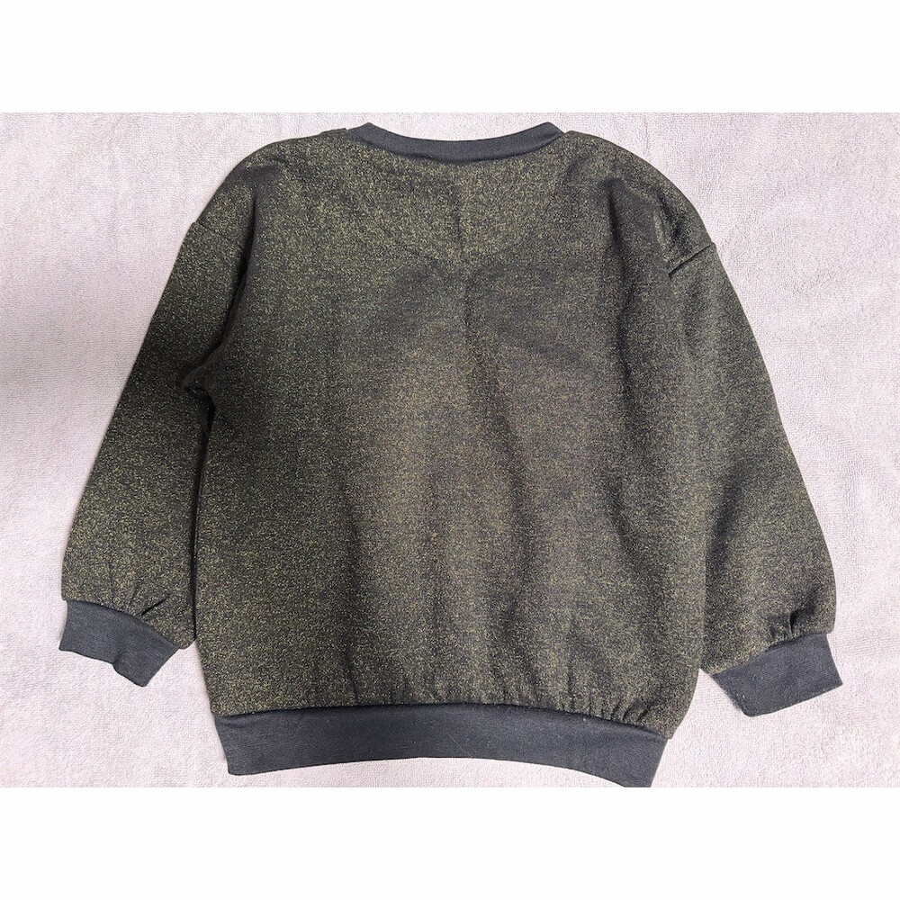 Nike Toddler Girls 2pc Fleece Sweat Set Sweatshirt Jogger Pants 4 Black - Picture 3 of 9